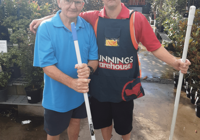 Volunteering at Bunnings