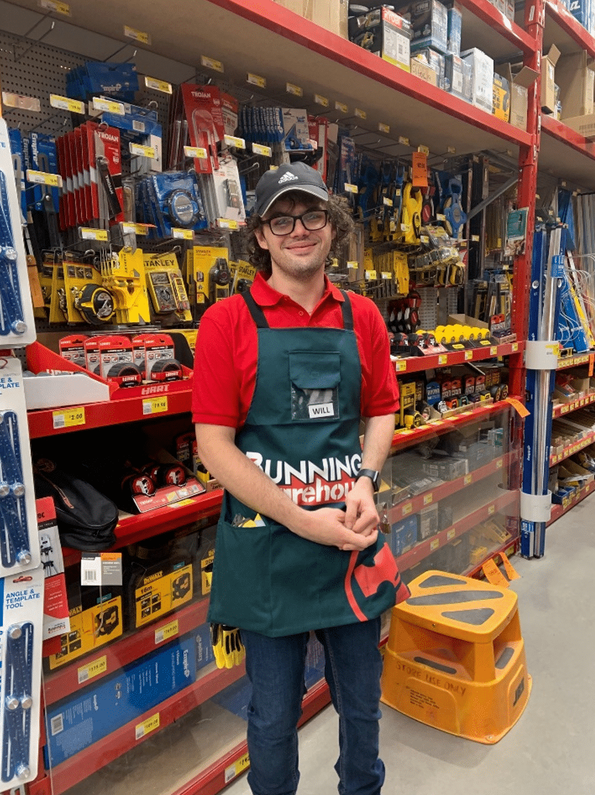 Will’s Employment Adventure: Triumph at Bunnings and Beyond!