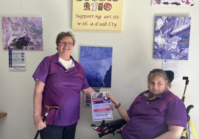 Art for Action: Kurrajong’s Epilepsy Awareness Day Strikes a Purple Pose!
